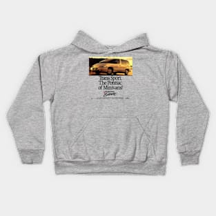 TRANS SPORT MINIVAN - advert Kids Hoodie